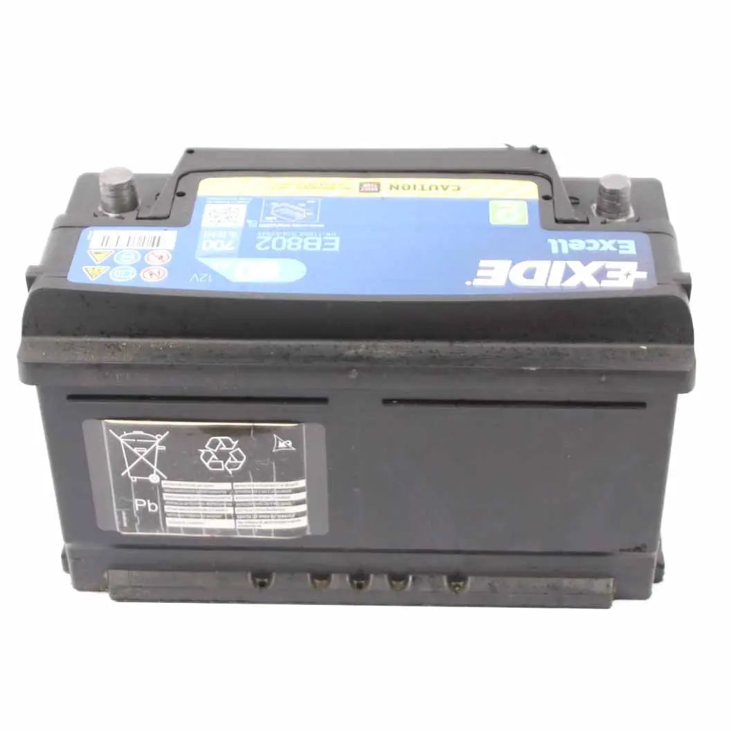 Exide Battery Excell EB802 80Ah 700A Accumulator 