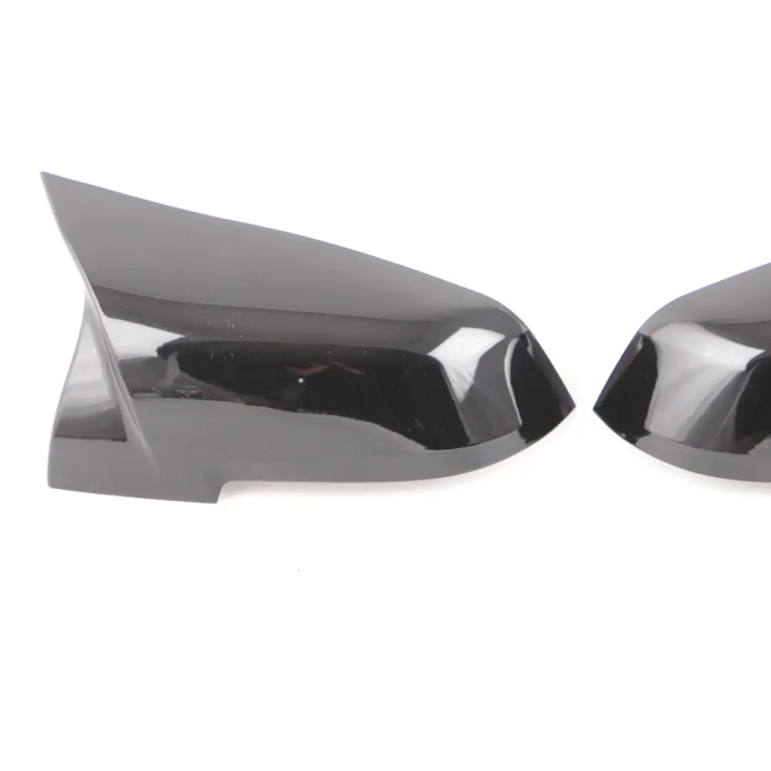 Wing Mirror Cover BMW F20 F30 F31 Left Right N/O/S Cap Casing Housing Black Set