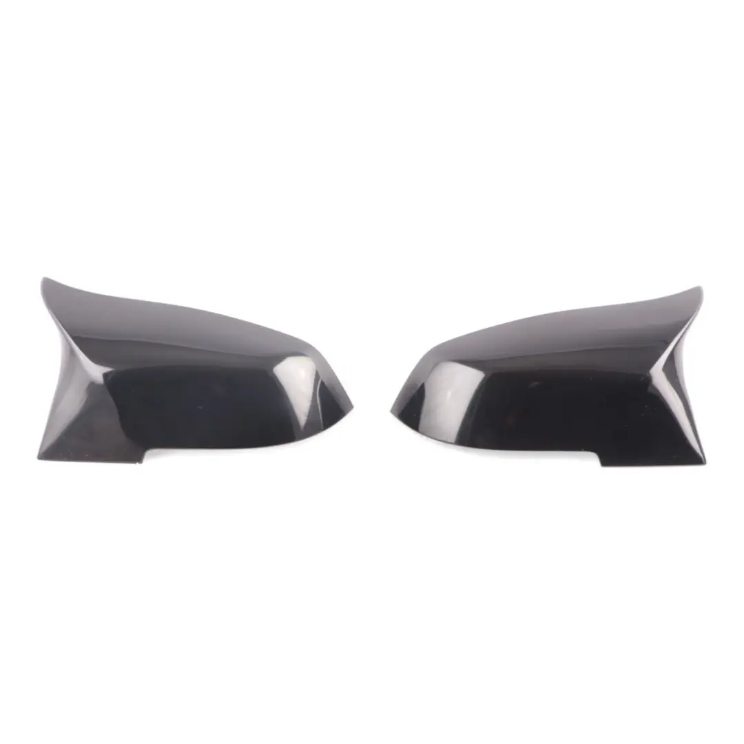 Wing Mirror Cover BMW F20 F30 F31 Left Right N/O/S Cap Casing Housing Black Set