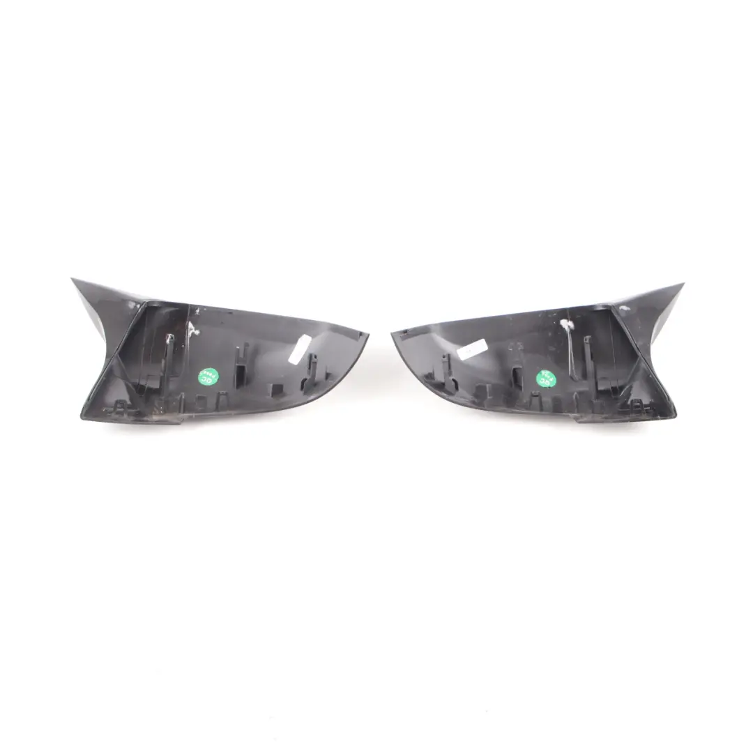 Wing Mirror Cover BMW F20 F30 F31 Left Right N/O/S Cap Casing Housing Black Set
