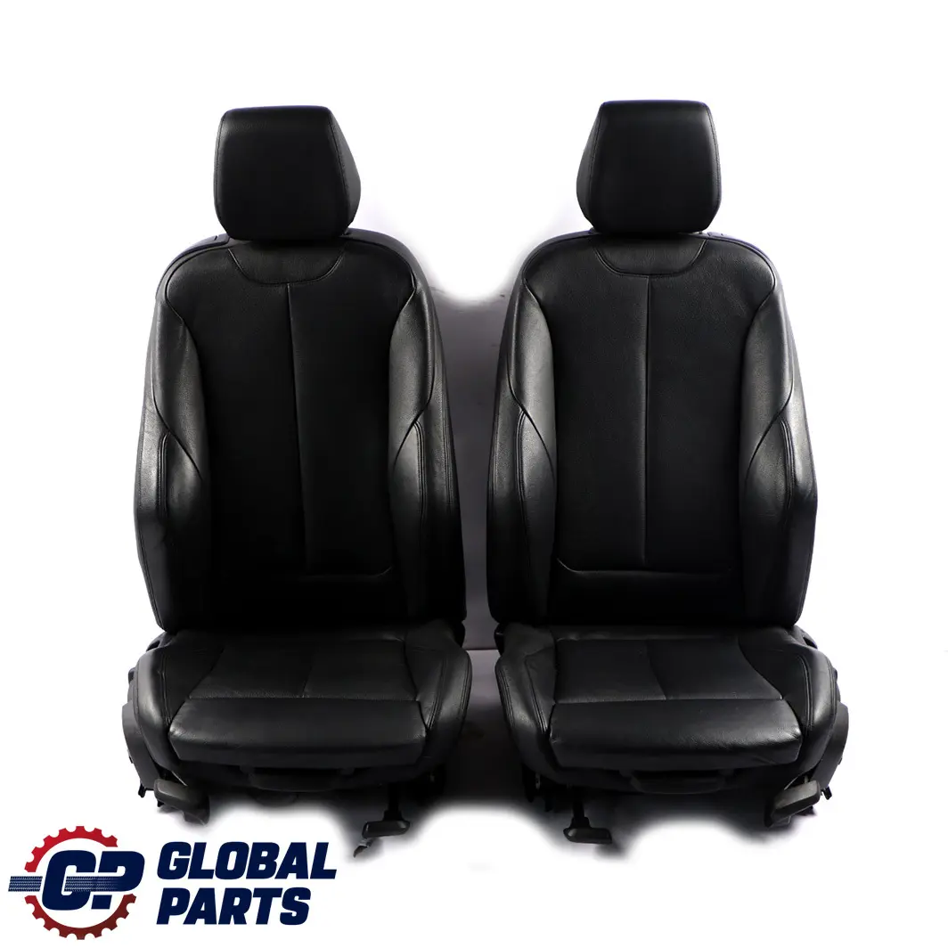 BMW 1 Series F21 LCI Heated M Sport Black Leather Interior Seats with Door Cards