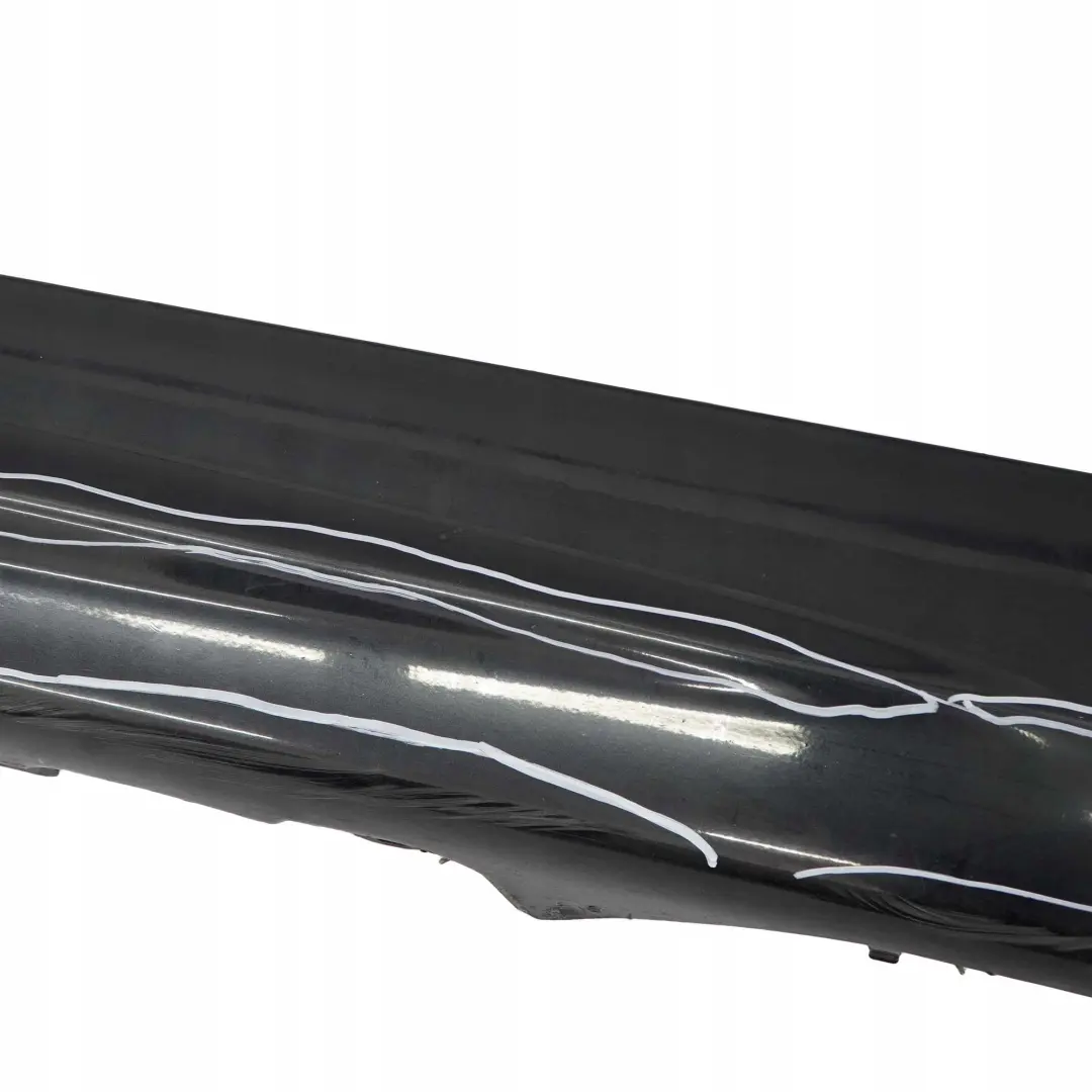 BMW 3 Series E46 Left N/S Side Sill Skirt Kick Panel Black Sapphire - 475