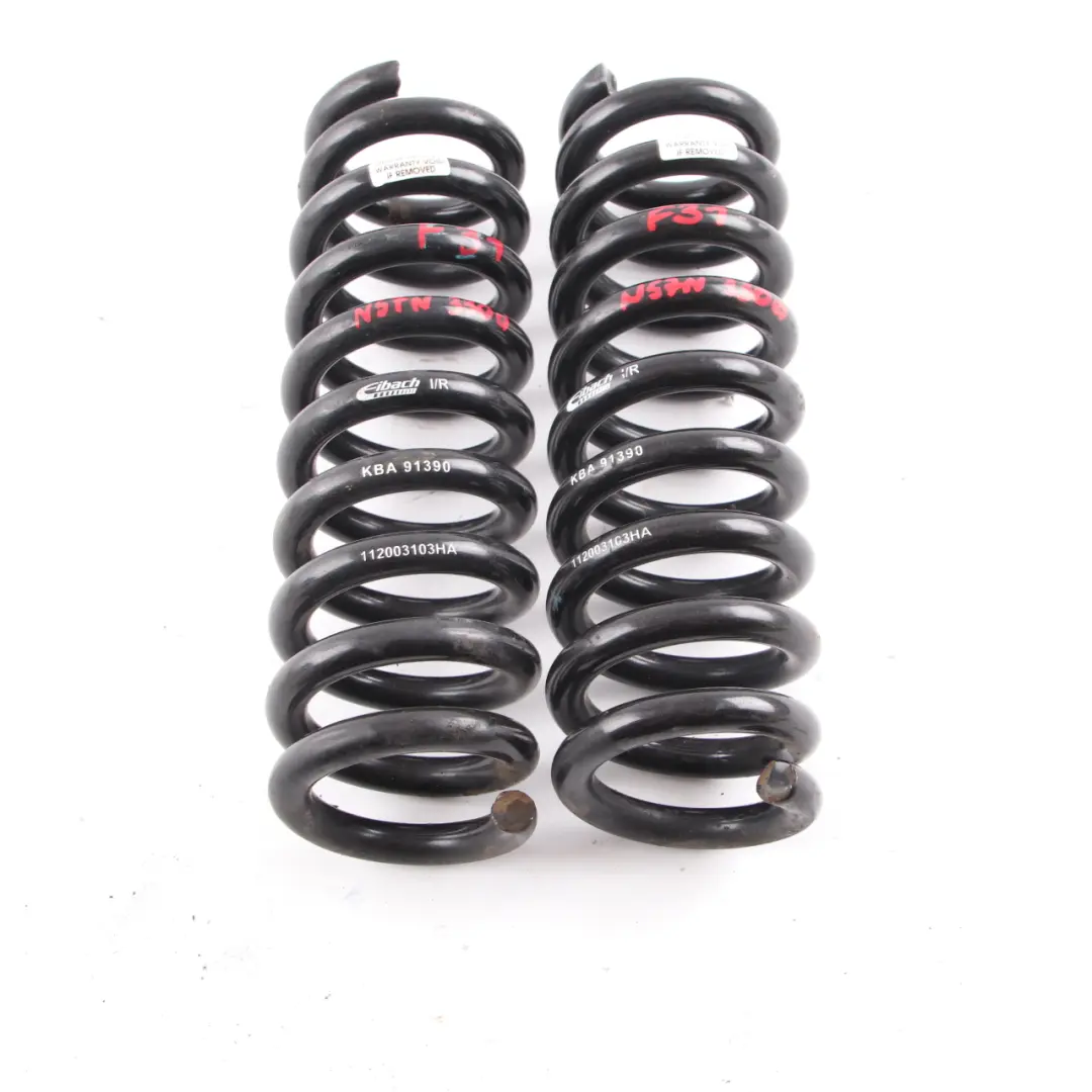 Coil Spring Set BMW F31 Sport Eibach D/T KBA 91390 Rear N/O/S Coil Suspension