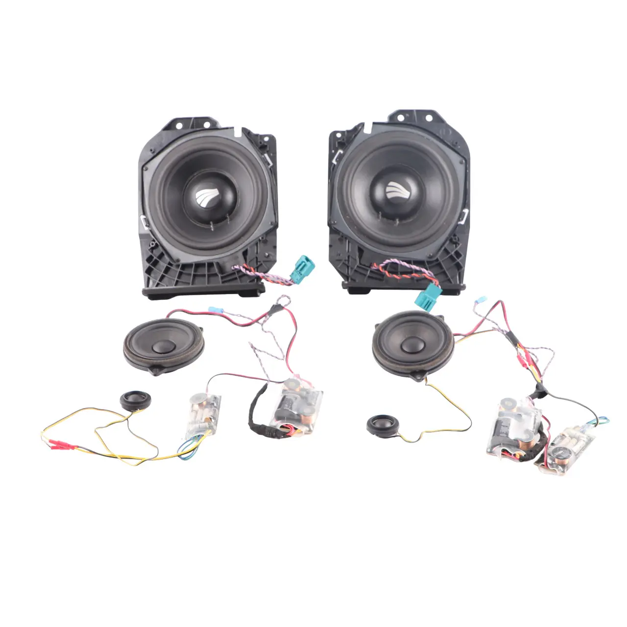 BMW F32 Rainbow Audio Speaker Woofer Tweeter Amplifier HiFi Car Audio Set