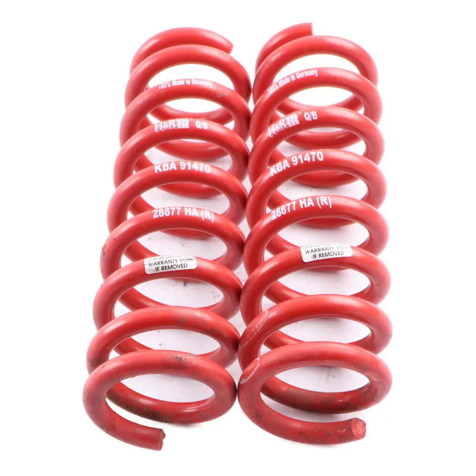 Coil Spring BMW F32 Sport H&R KBA 91470 Rear N/O/S Coil Suspension Set