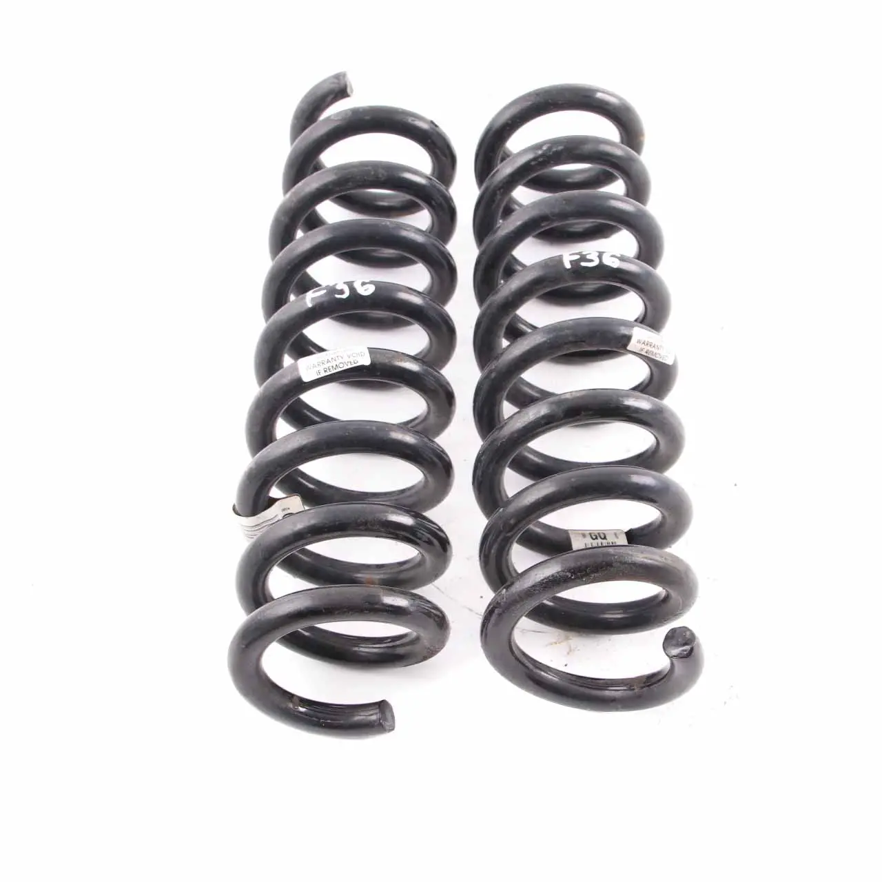 BMW F36 Rear Axle Suspension Left Right N/O/S Coil Spring Set GQ