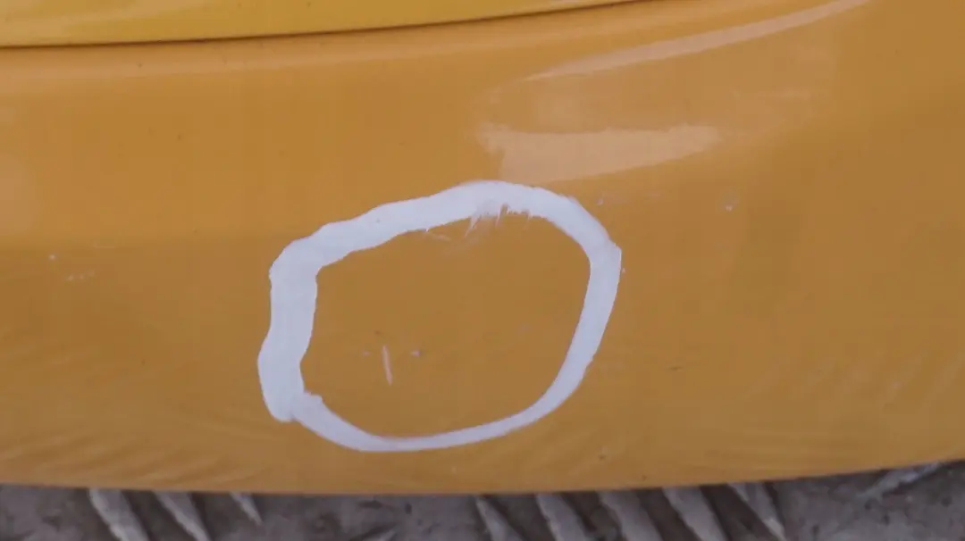 BMW MINI Cooper S R56 R57 1 Rear Bumper Trim Panel Mellow Yellow - A58