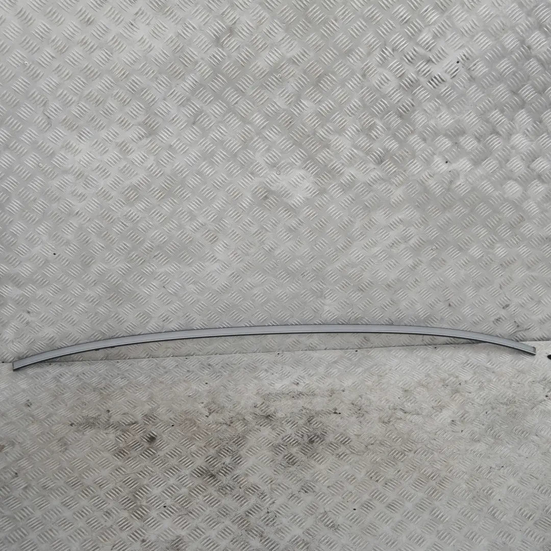 BMW 5 Series E60 Right Roof Moulding Railing Rail O/S Silbergrau Silver Grey