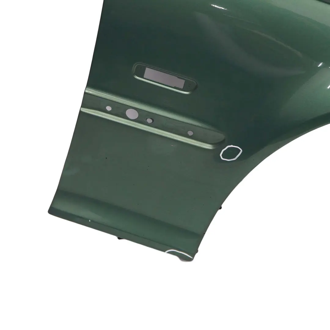 BMW 3 E46 Front Right O/S Side Panel Fender Wing Meergruen Sea Green - 393