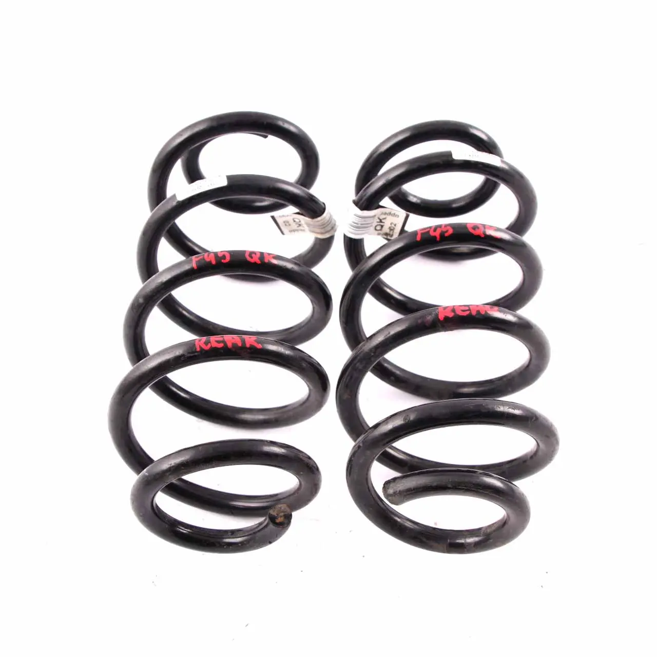 BMW F45 Coil Spring Rear Axle Suspension Left Right Set QK