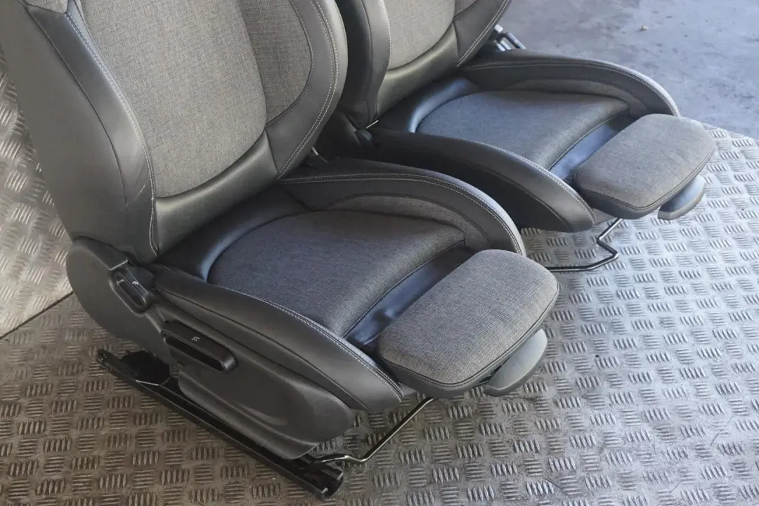 BMW Mini Cooper One F55 Sportsitze Sport Sitze Innenraum Stoff / Leder Schwarz