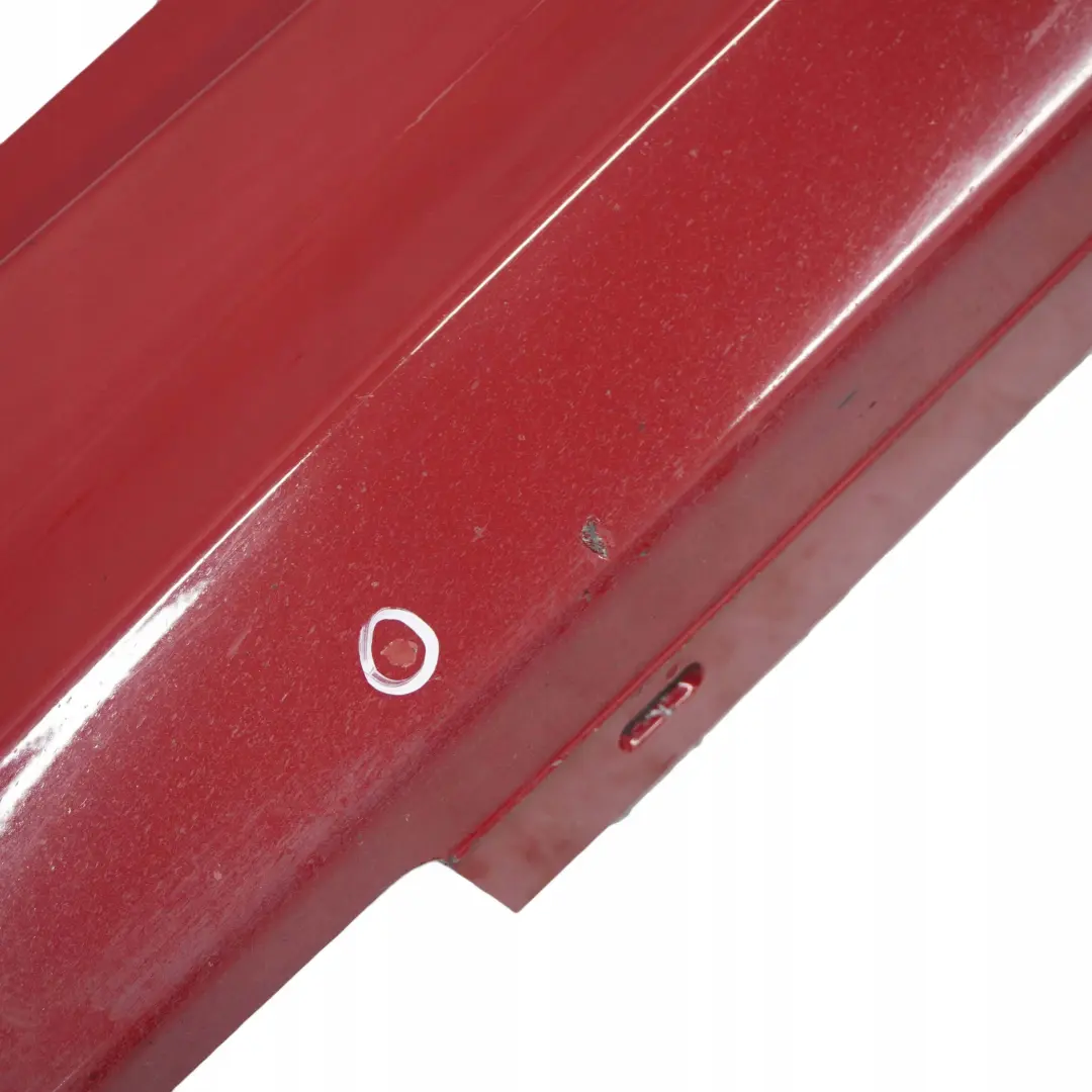 BMW E87 LCI Bas de Porte Couverture Seuil A Gauche Rouge Carmin Rouge - A61