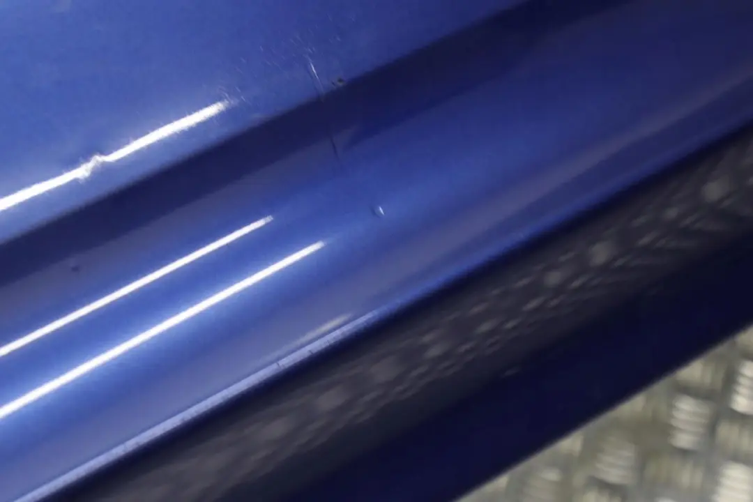 BMW 1 Series E82 E88 Trim Panel Rear Bumper Montegoblau Montego Blue - A51