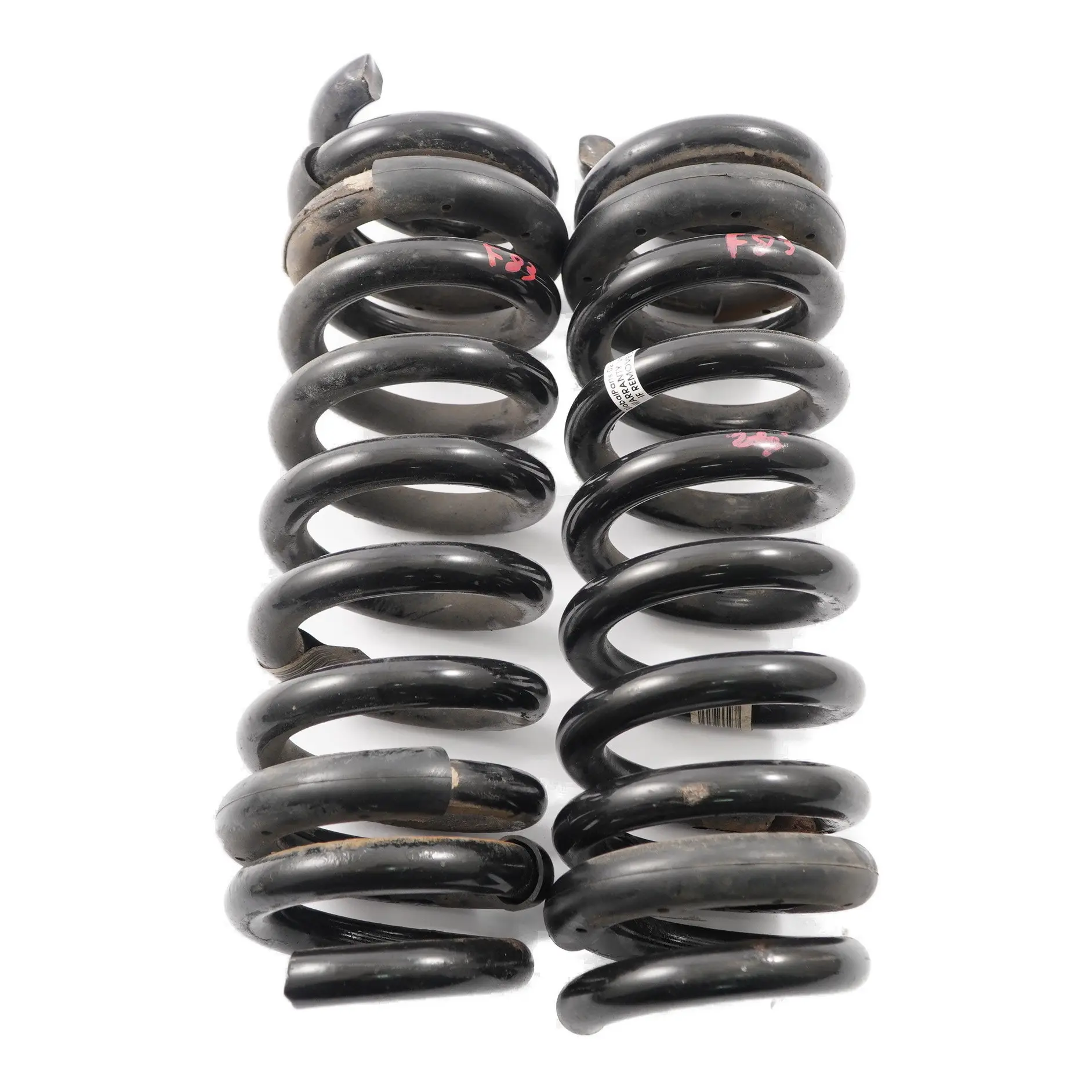 BMW 4 F83 M4 Cabrio MX Rear Left Right N/O/S Coil Spring M Suspension Set