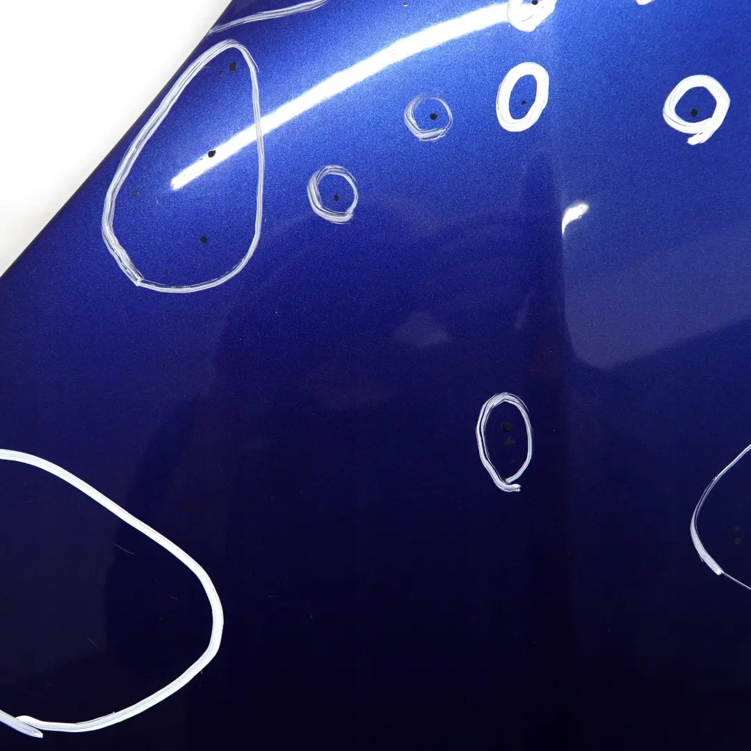 BMW E81 E87 Maska pokrywa silnika Le mans blau