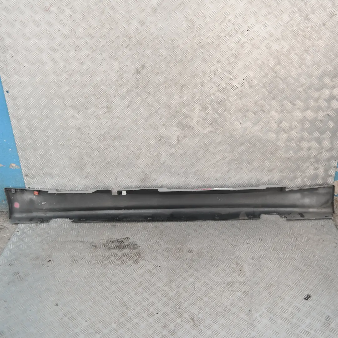 BMW 1 E87 Bas de Porte Couverture Seuil a Gauche Argent Titane Sliber