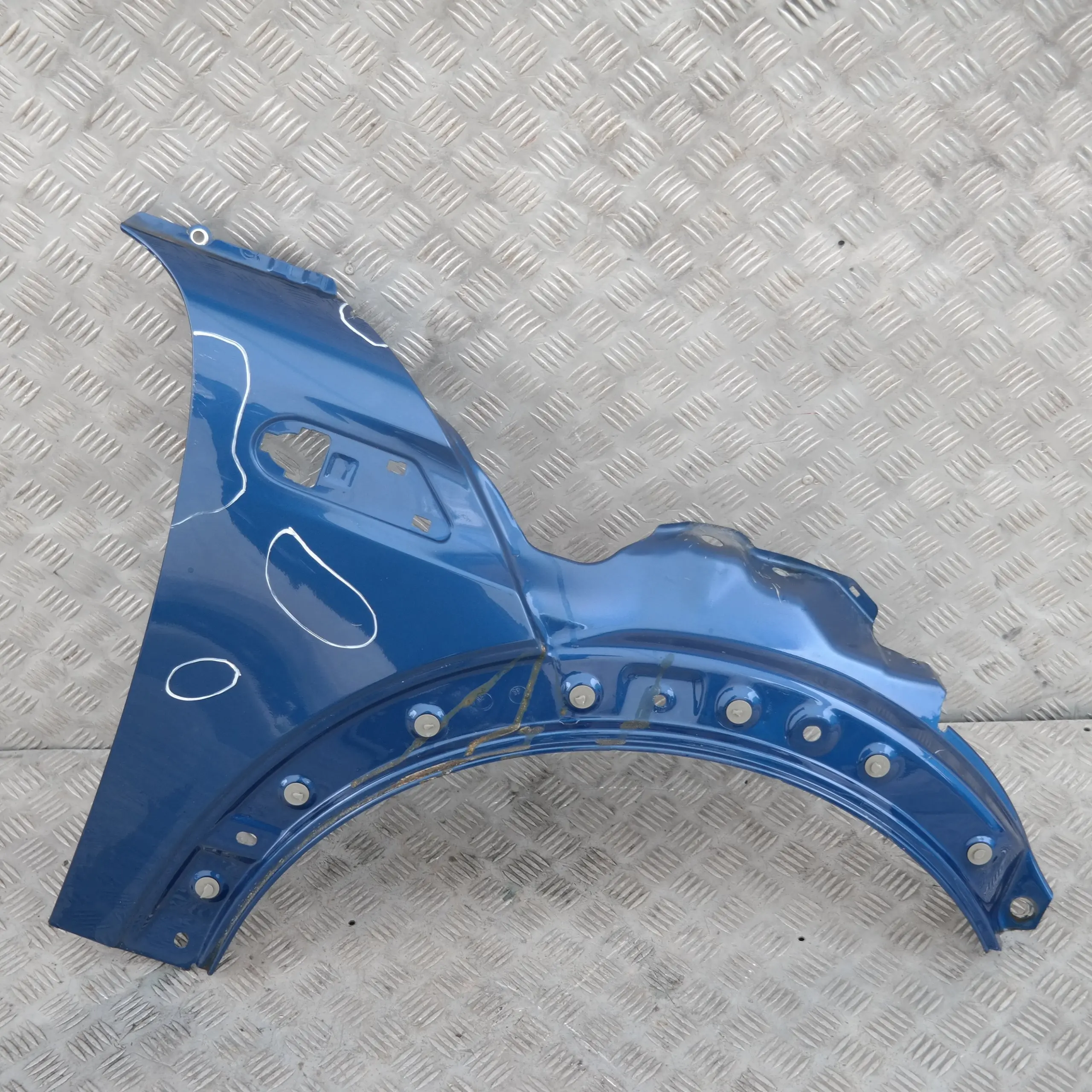 Mini Cooper 7 R55 R56 R5S Panel Lateral Delantero Derecho Aleta Azul Rayo