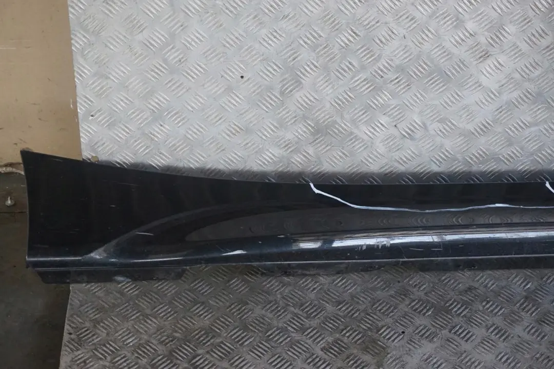 BMW 1 Series F20 M Sport Sill Strip Side Skirt Right O/S Black Sapphire - 475