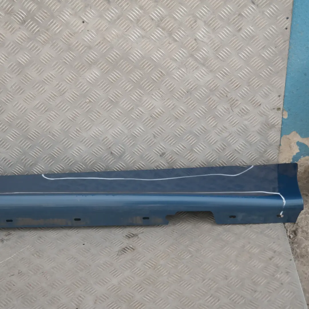 BMW 10 E87 Sill Strip Faldón Lateral Izquierdo Sydneyblau Sydney Blue - A19