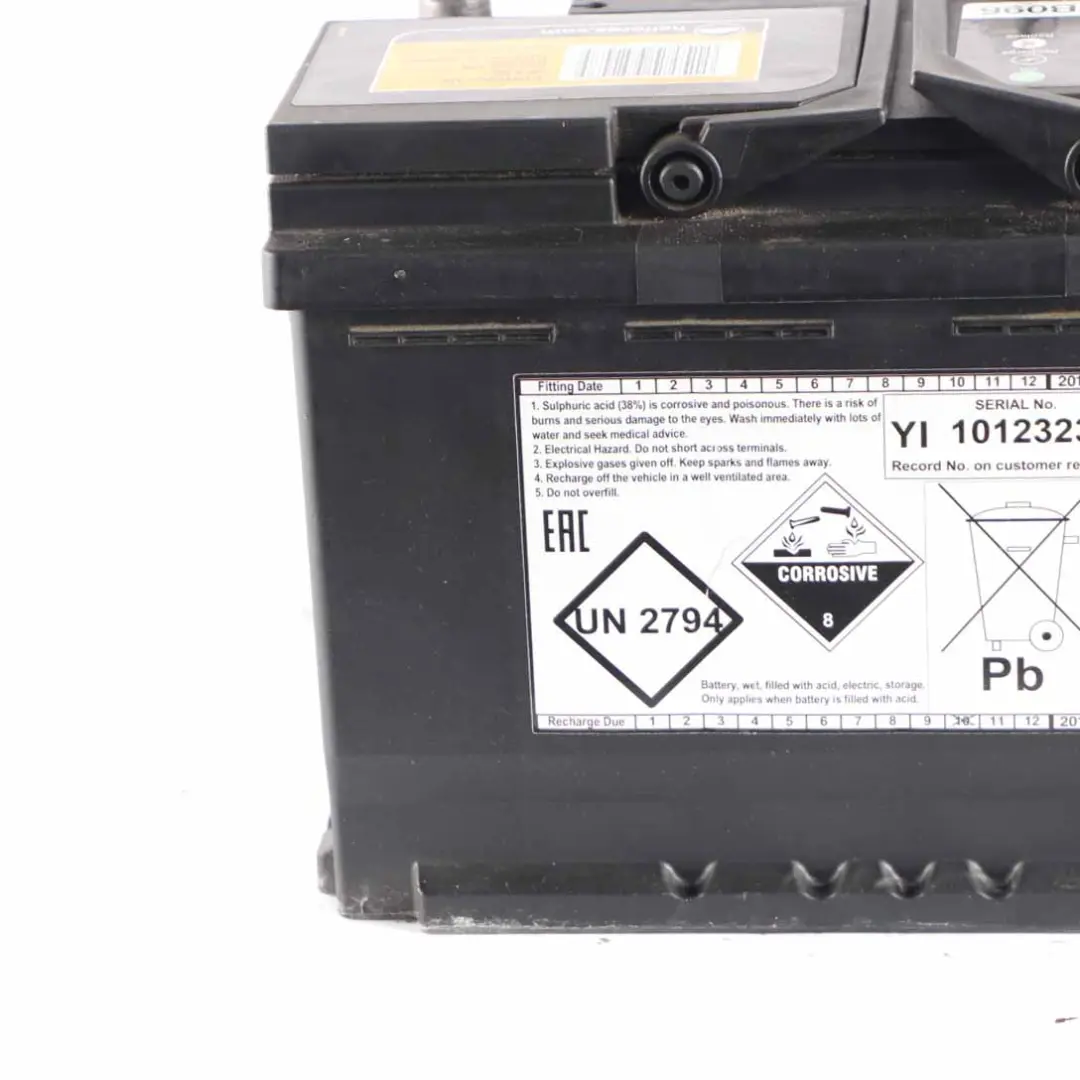 Halfords 12V Calcium Technology Accumulator Battery 75Ah 680A HCB096