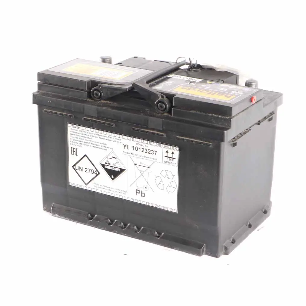 Halfords 12V Calcium Technology Accumulator Battery 75Ah 680A HCB096