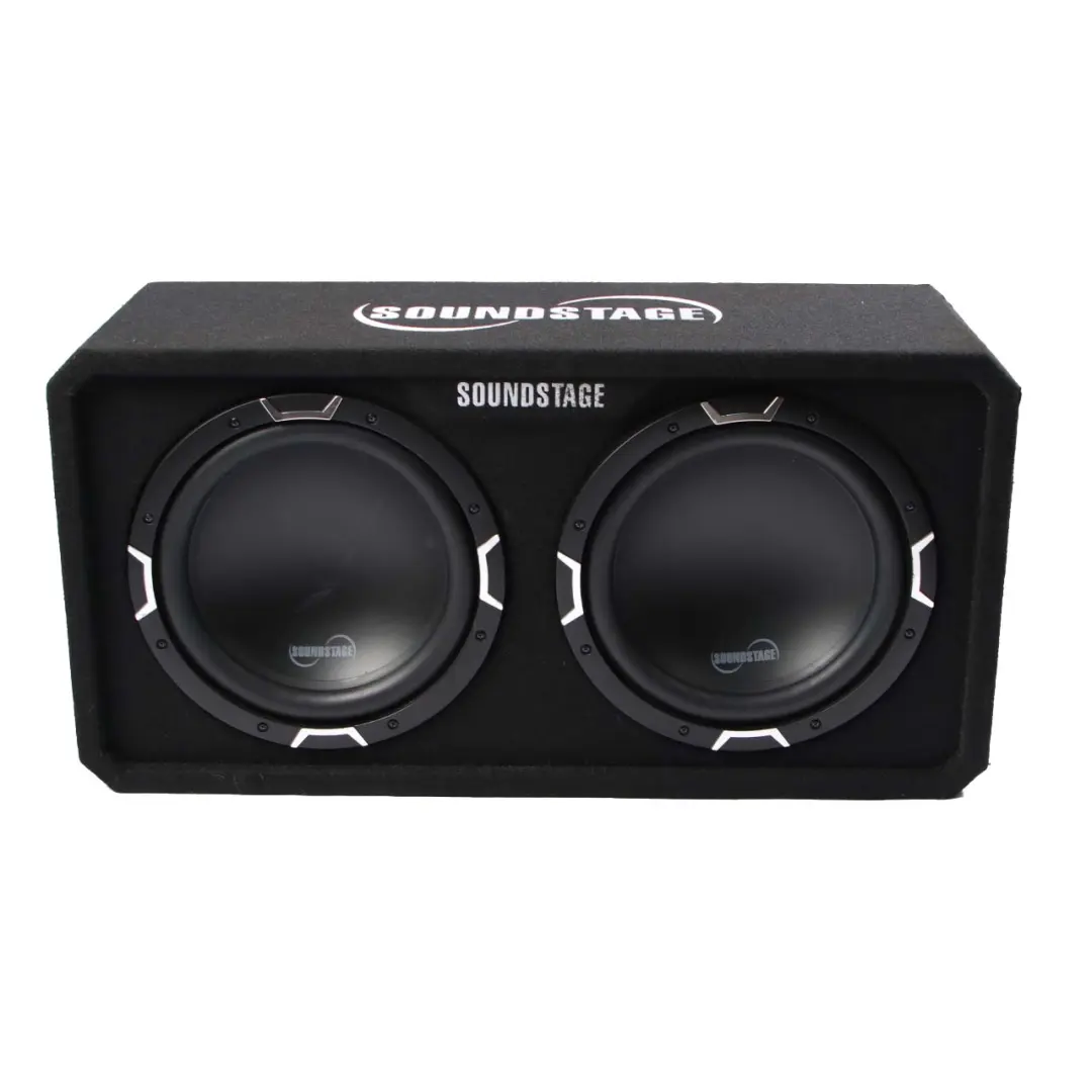 Soundstage Car Audio BA Series Enclosure Subwoofer Speaker Amplifier Box 600W