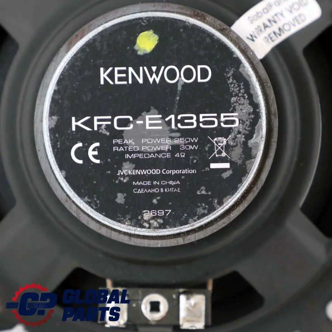 KENWOOD KFC-E1355 Autoradio Stereo Audio Lautsprechertürregal