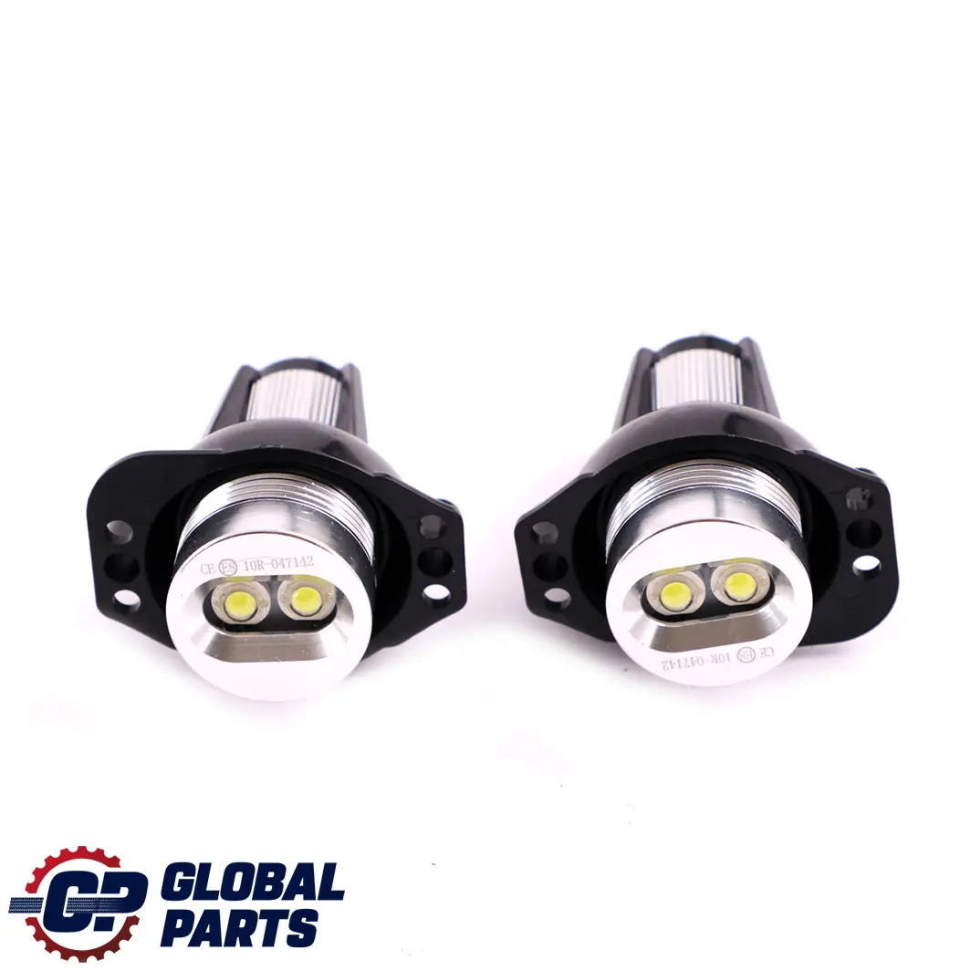 BMW 3 Series E90 E91 Angel Eye Marker Ring Halo Led Bulb Lamp Headlight Set