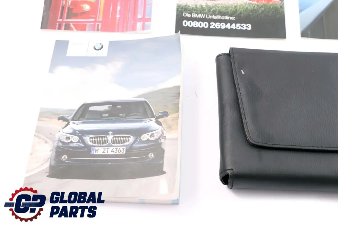 BMW E60 E61 LCI Service Booklet Owner's Handbook Books Set Case