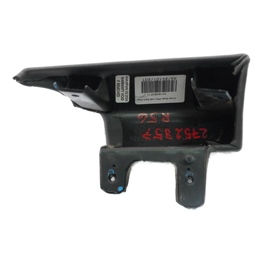 Mini R55 R56 R57 Fahrerseite Knieschutz Dash Cover Dunkelgrau 2752856