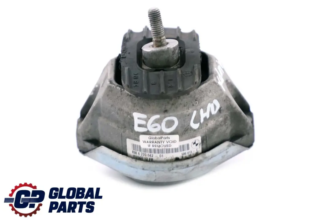 BMW 5 Series E60 E61 525xd 530xd Diesel Engine Rubber Mount Right O/S 6770642