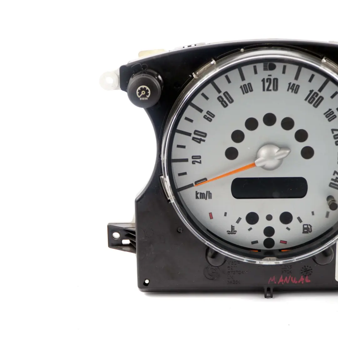 Mini Cooper One R50 R53 S Tacho Tachometer Instrumentenkombination Manual