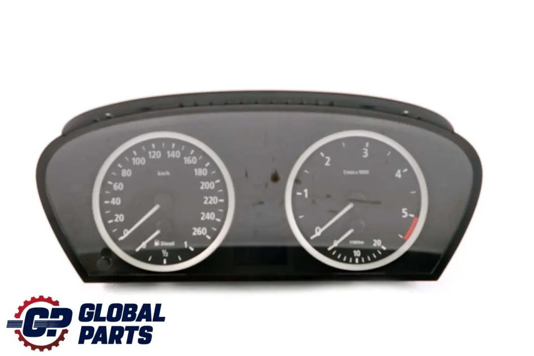 BMW 5 er E60 E61 LCI Diesel Kombiinstrument Tachometer Kilometerzähler 6983153