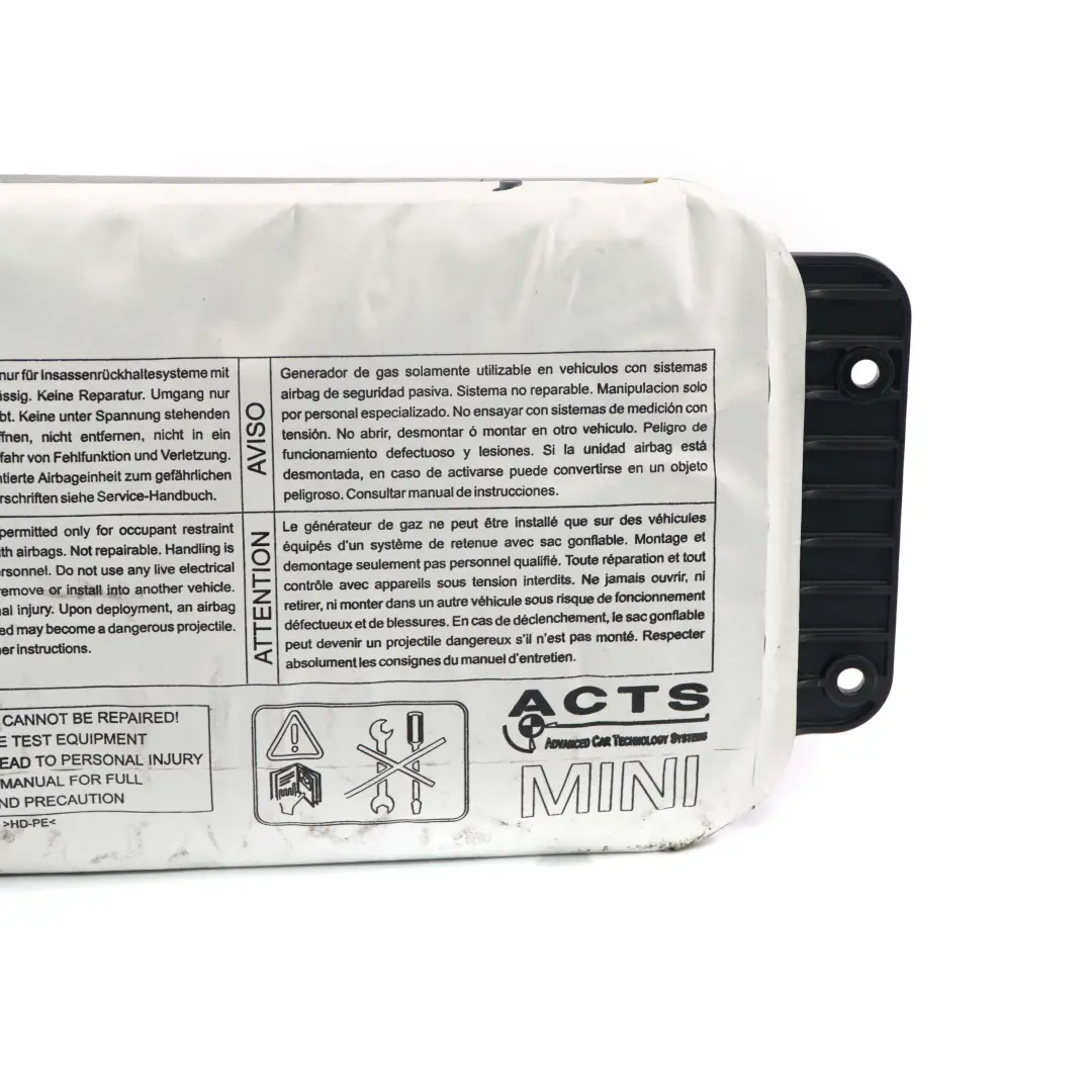 Mini R50 R53 Poduszka Powietrzna Airbag Pasażera 7124305