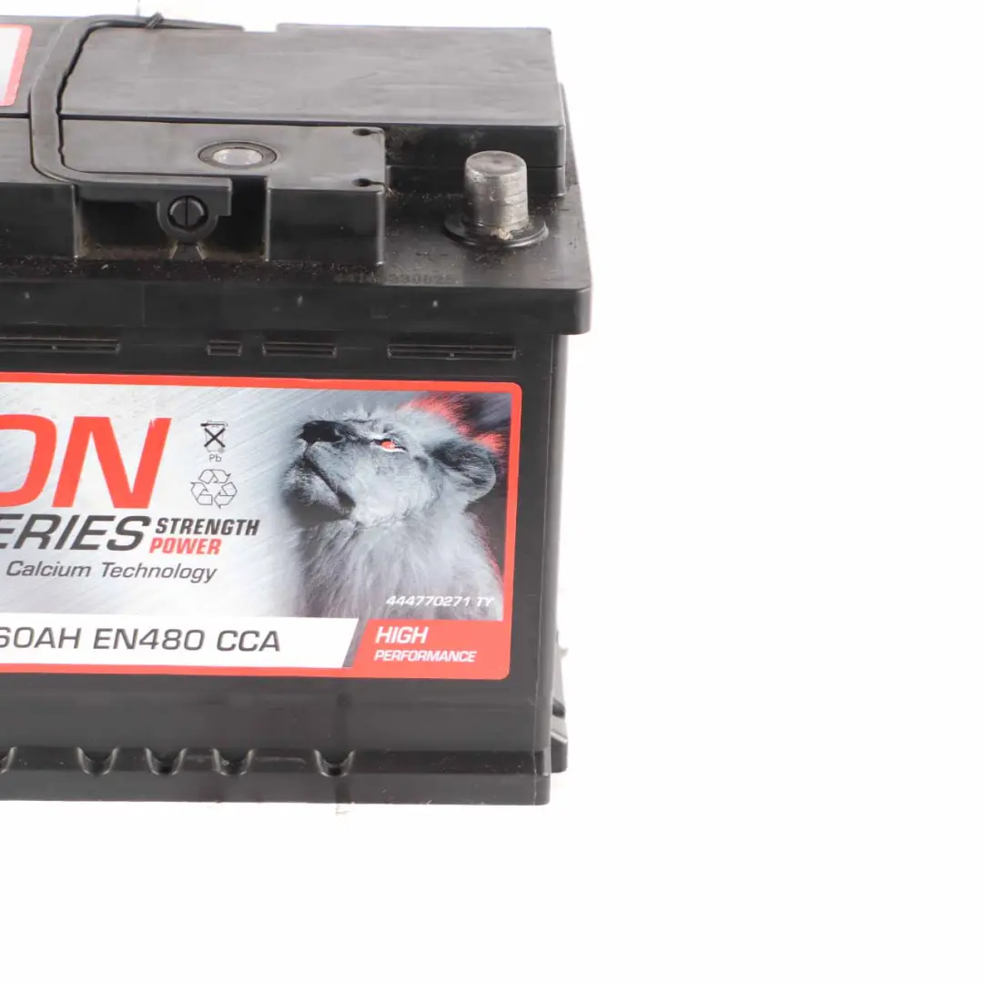 LION Calcium Accumulator Battery 60Ah 480A 12V