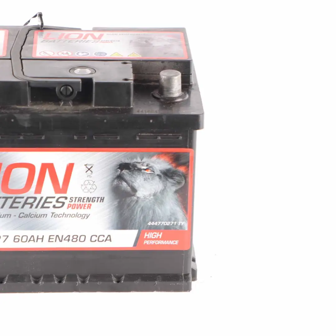 LION Calcium Accumulator Battery 60Ah 480A 12V