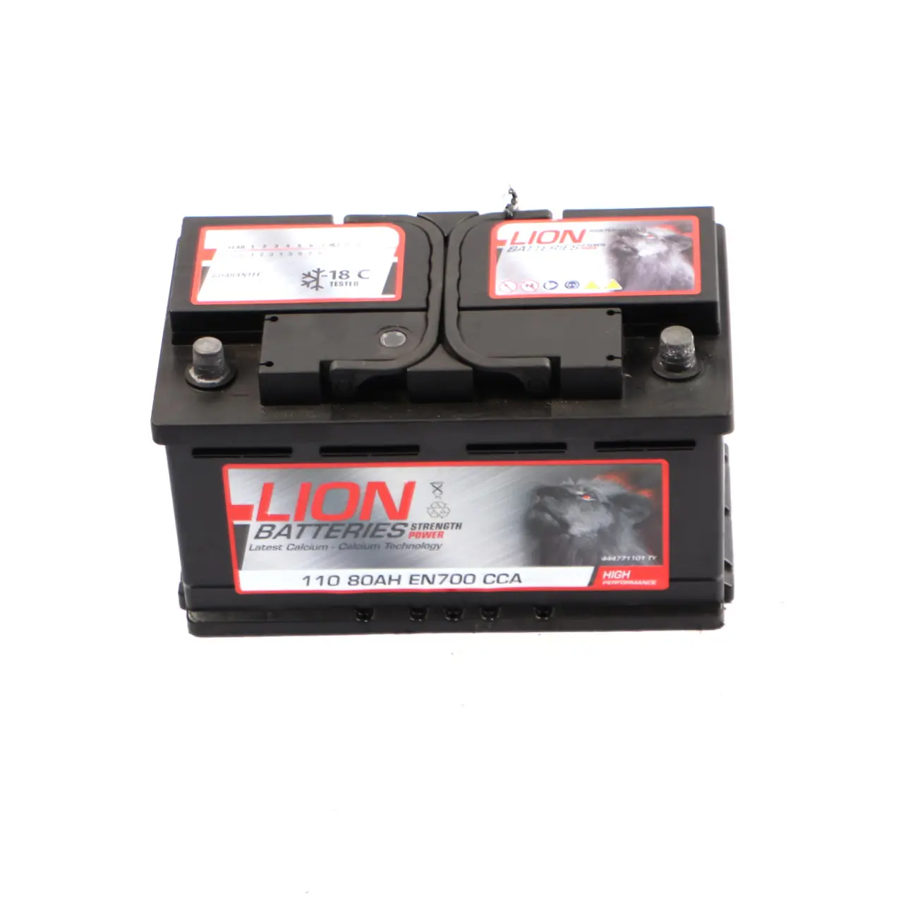 LION Calcium Accumulator Battery 80Ah 700A 12V