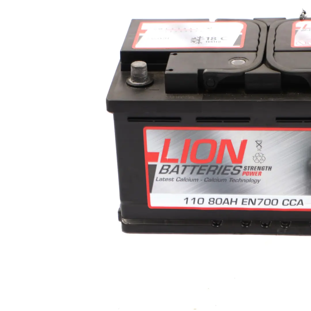 LION Calcium Accumulator Battery 80Ah 700A 12V