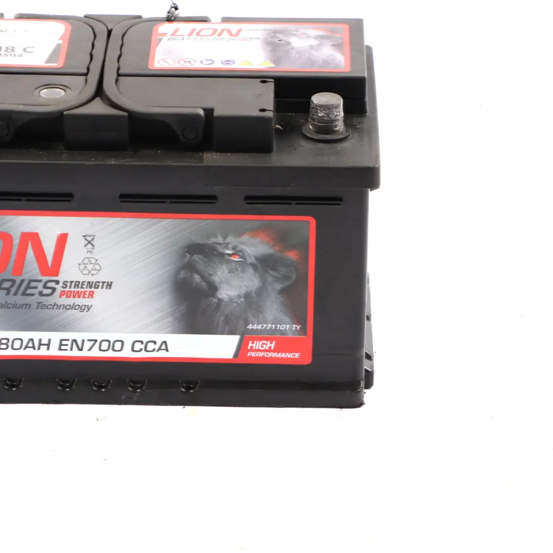 LION Calcium Accumulator Battery 80Ah 700A 12V