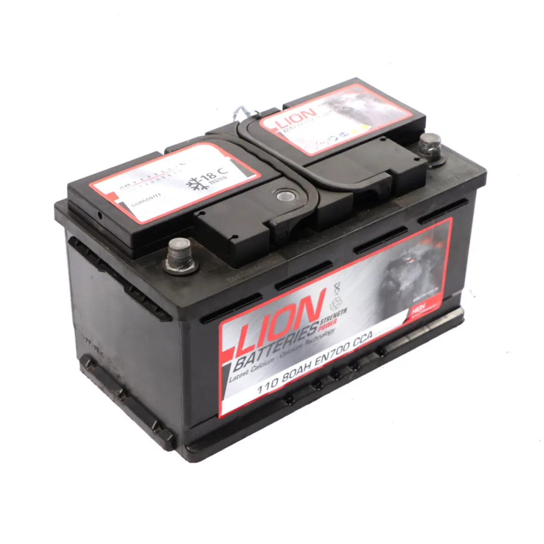 LION Calcium Accumulator Battery 80Ah 700A 12V