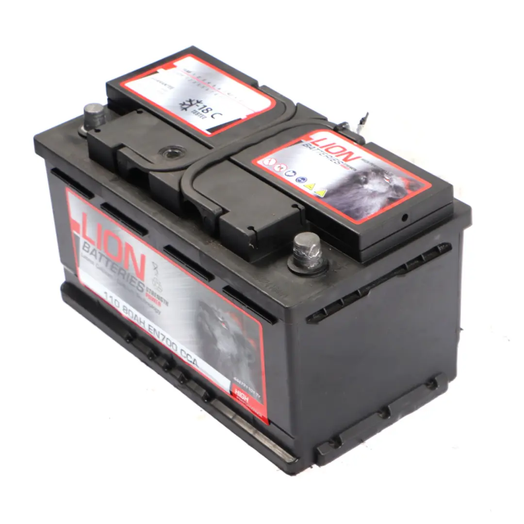 LION Calcium Accumulator Battery 80Ah 700A 12V