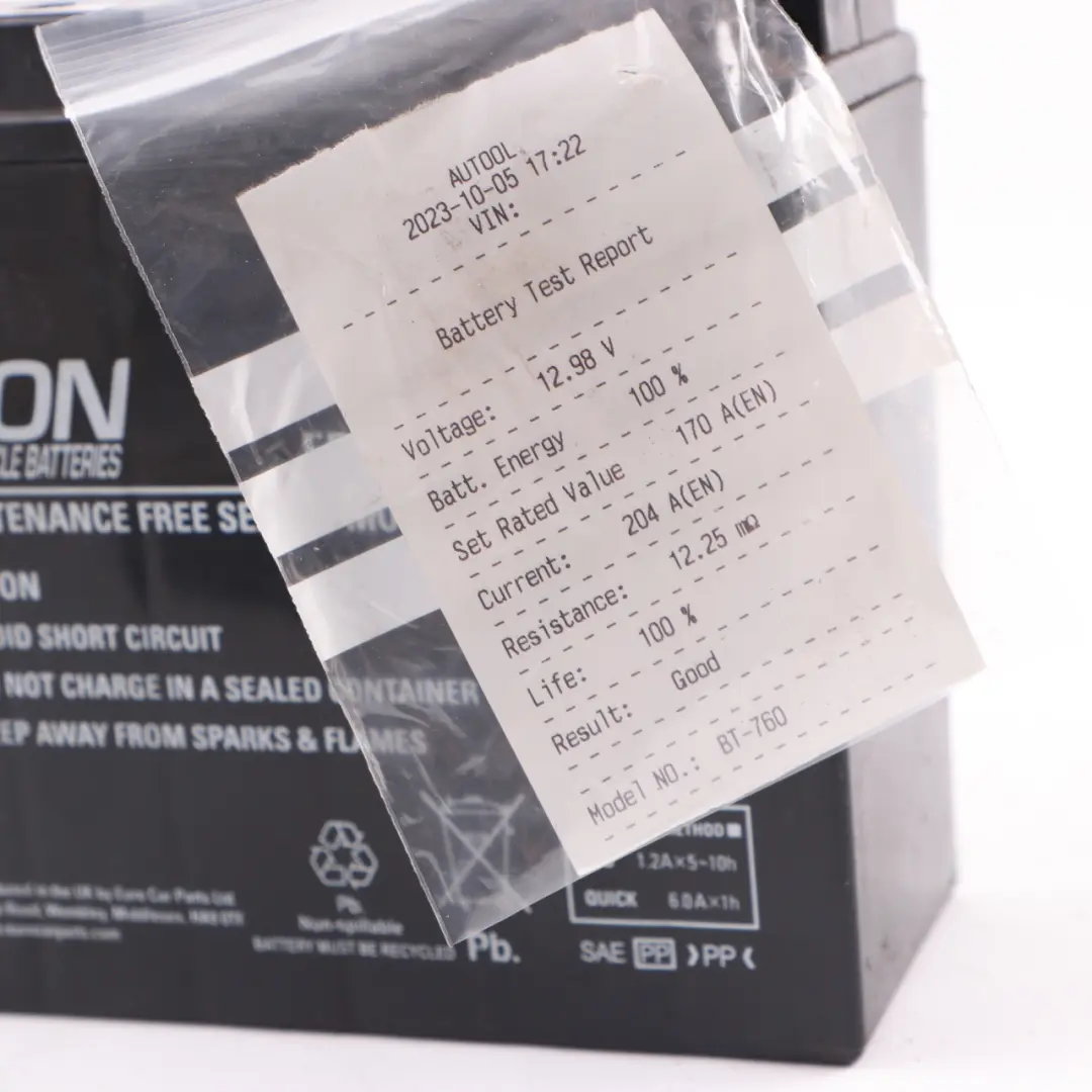 LION 12V Motorcycle Accumulator Battery 12Ah EB14B-BS