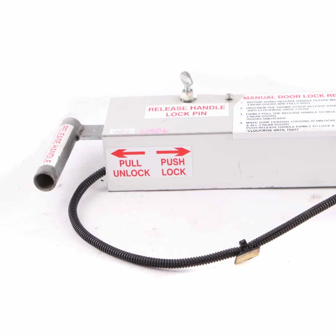 Manual Door Lock Release Handle Assembly Lock Unlock Pin