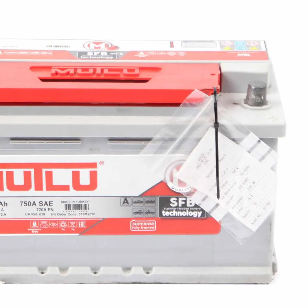 MUTLU SFB 12V Accumulator Battery 90Ah 750A