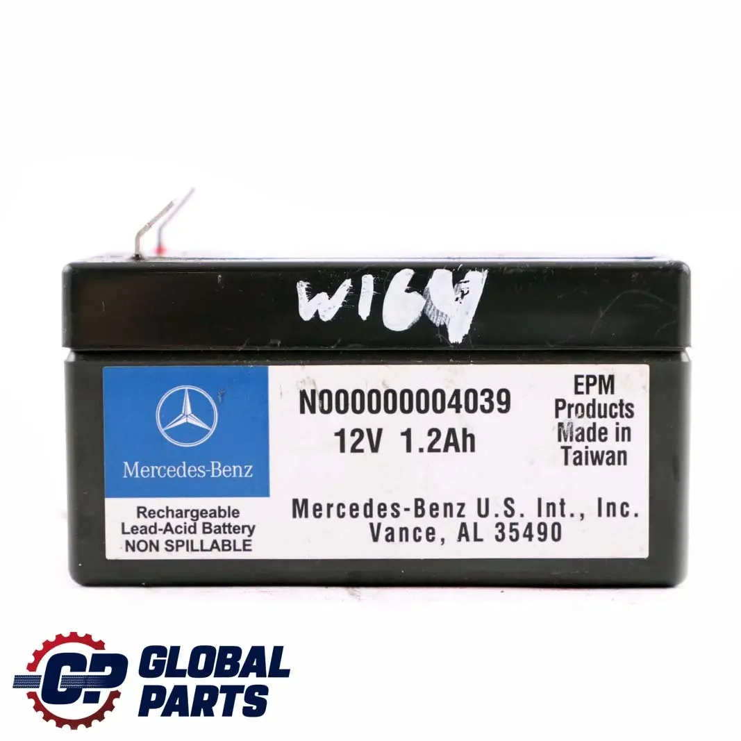 Mercedes ML GL C W164 X164 W204 Additional Backup Battery N000000004039