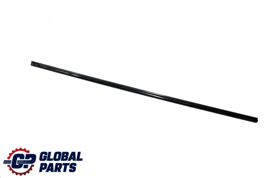 BMW 3 E46 Front Left Door N/S Moulding Trim Strip Black Sapphire Metallic - 475