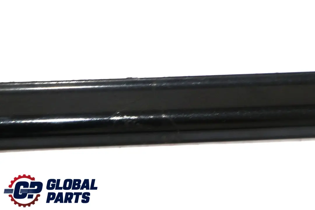 BMW 3 E46 Front Left Door N/S Moulding Trim Strip Black Sapphire Metallic - 475