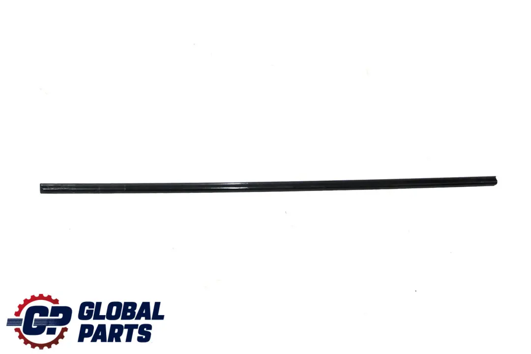 BMW 3 E46 Front Left Door N/S Moulding Trim Strip Black Sapphire Metallic - 475