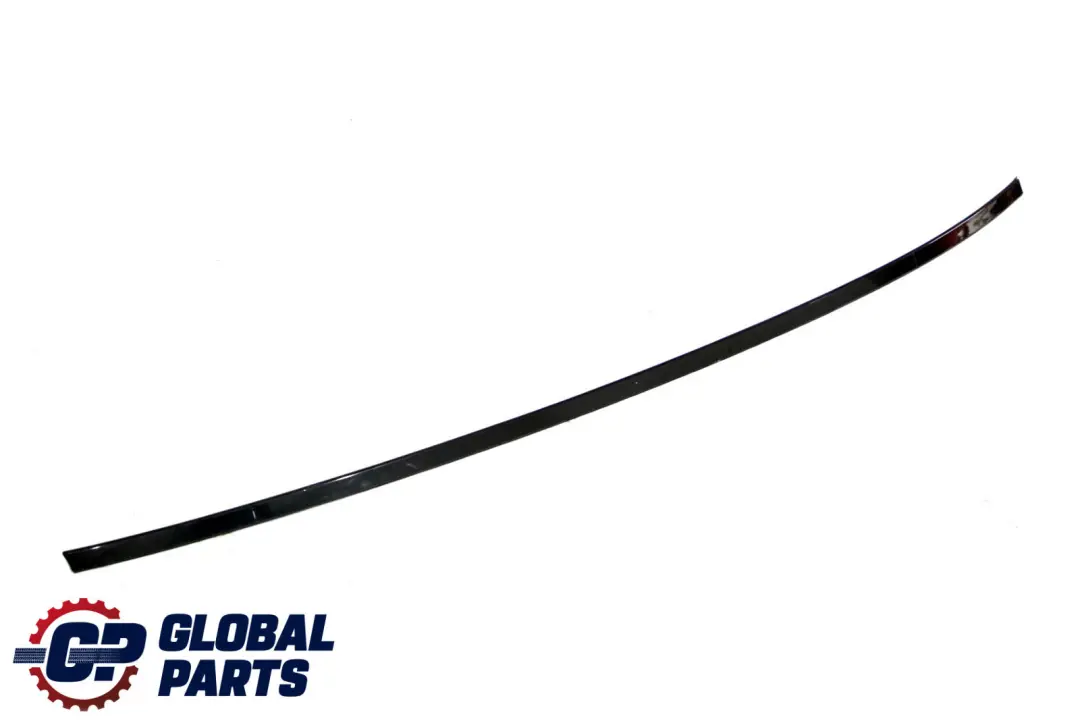 BMW 3 E46 Coupe Left Roof Moulding Railing Gutter Rail N/S Black Sapphire - 475