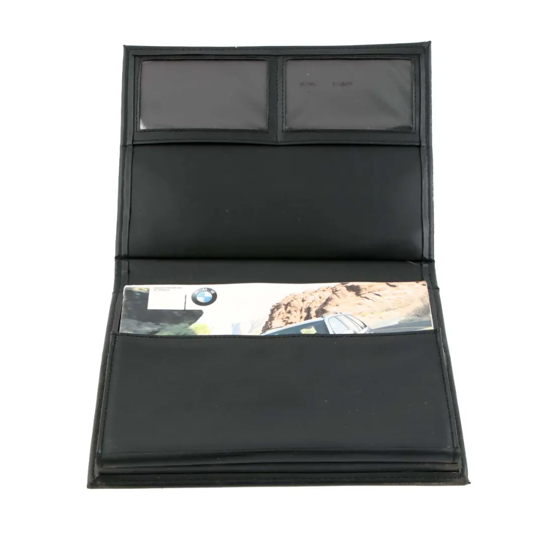 BMW X5 E53 Service Booklet Owner's Handbook Case Pouch Wallet